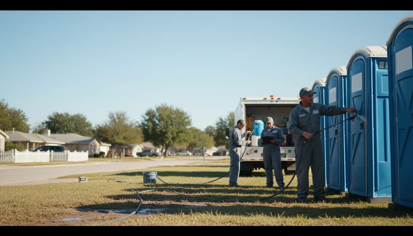Long-Term Portable Toilet Rental in Saint Joseph, IL near me